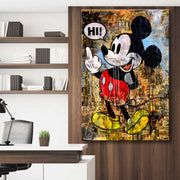 MICKEY MOUSE "FUCK YOU"