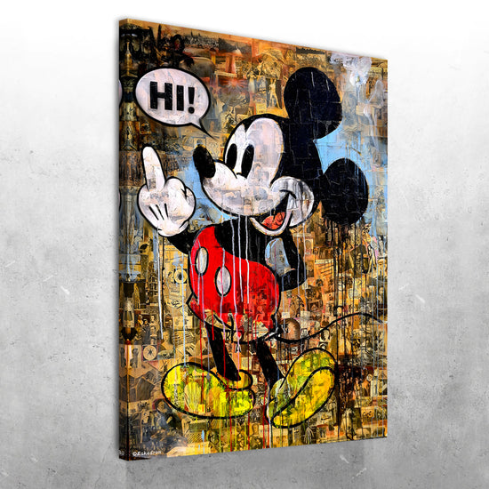 MICKEY MOUSE "FUCK YOU"