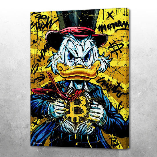 DONALD DUCK X BITCOIN