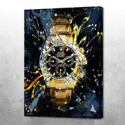 SPLASHED GOLD ROLEX DAYTONA