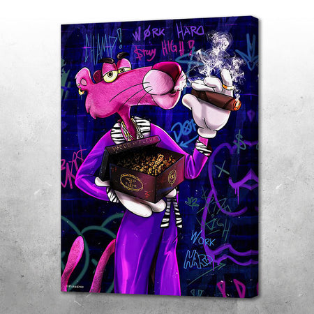 SMOKING PINK PANTER // PURPLE