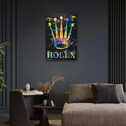 ROLEX COLORED CROWN